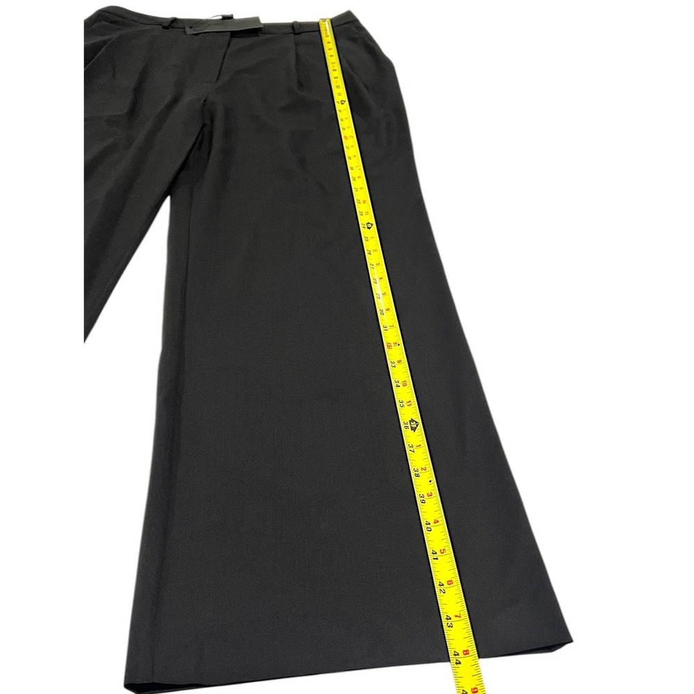 NWT Jenni Kayne Jones Trouser Wool Pants Black 12 - Picture 9 of 16